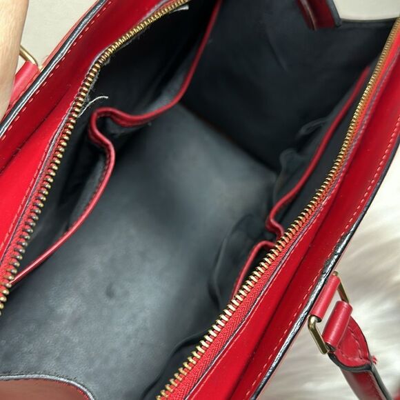 💯Authentic LOUIS VUITTON Epi Riviera Hand Bag Red🍀 - Picture 4 of 14